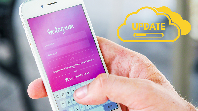 Cập nhật lại ứng dụng Instagram để khắc phục lỗi