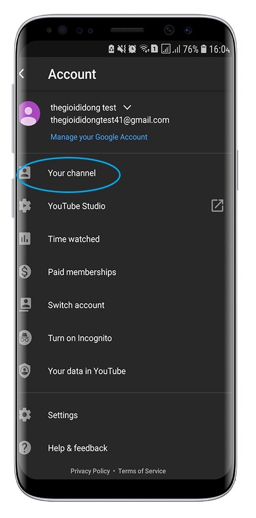Hướng dẫn cách đăng ký kênh YouTube trên điện thoại Android và iOS 2
