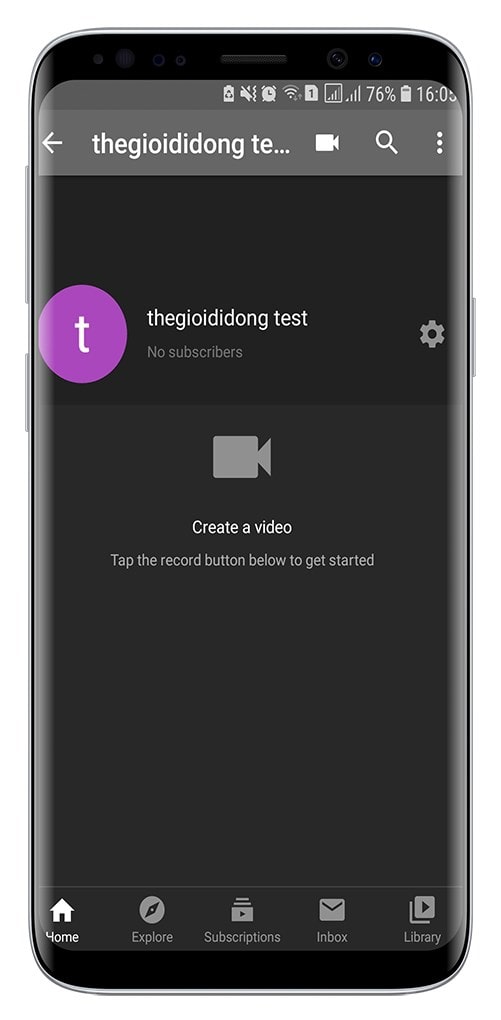 Hướng dẫn cách đăng ký kênh YouTube trên điện thoại Android và iOS 4