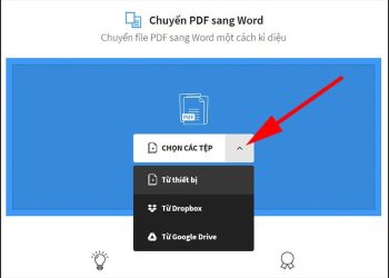 cách chuyển PDF sang Word không cần phần mềm
