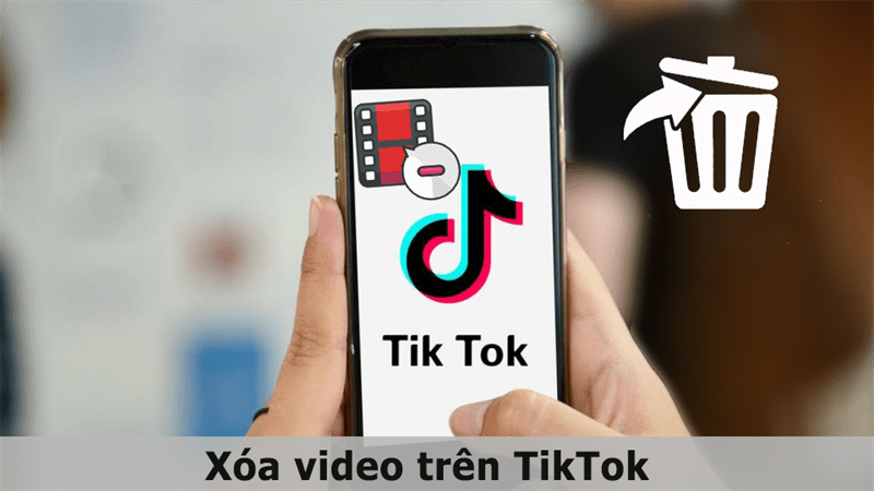 Hướng dẫn cách xóa video trên Tiktok mới nhất 2023